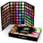 120 couleurs palette ombre  paupires fard  paupires couleur de perle brillante et couleur mate maquillage ...