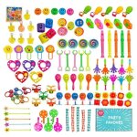 Jouets de fte - kermesse - 120 pices - multicolore - cadeaux invits - anniversaire