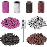 120 pi�ces embouts ponceuse manchons embout emeri ongles bandes pon�age professionnelles 80# 120# 180# ...