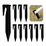 120 pices piquets de fixation pour cbles priphriques tondeuse robot piquets de terre pour robot tondeuse ...