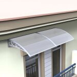 120 x 80 cm auvent de porte entre marquise porte terrasse