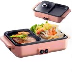 1200w fondue electrique et bbq grillhot pot int�rieur �lectriquebarbecue de tablegrill cor�en �lectrique ...