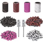 120pc embout ponceuse manchonsembout emeri belt 80#120#180#240#embout ponceuse ongles deposepour limer ...