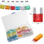 120pcs mini fuse assortiment set auto voiture camion dg moto suv fusibles kit llz71113723