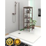 120x80 cm receveur de douche en rsine rectangulaire blanc 120 x 80 x 6 cm