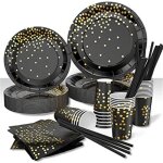 125pcs lot vaisselle jetable anniversaire assiette dner tasse serviette papier paille pour party fte ...