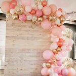 127pcs kit guirlande ballon arche pour mariage fête danniversaire fille fond décoration ballon rose or ... 127pcs kit guirlande ballon arche pour mariage fête danniversaire fille fond décoration ballon rose or ...