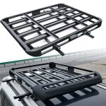 127x97cm galerie de toit universelle en aluminium galerie de toit de voiture panier � bagages jusqu� ...