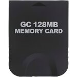 128mo (2043 blocks) noir carte mmoire pour nintendo gamecube ou wii