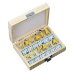 12pcs 8 mm jaune fraise foret dfonceuse coupe carbure tungstne gravure fraises  bois en mtal bois ...