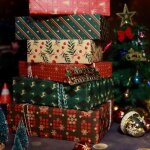 12pcs papier cadeau kraft noël décoratif papier 6 modèles 70 * 50cm avec 12 Étiquettes + corde demballage ... 12pcs papier cadeau kraft noël décoratif papier 6 modèles 70 * 50cm avec 12 Étiquettes + corde demballage ...