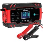 12v - 24v 8a 150ah chargeur chargeur de batterie de moto portable �cran lcd pour batterie de voiture ...