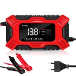 12v 6a 120ah tactile impulsion intelligent chargeur de batterie voiture moto