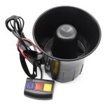 12v - klaxon de voiture 12 v haut - parleur 3 tons pour moto sirne de police alarme incendie 115db livra ...