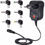 12w adaptateur alimentation universelle 3v 45v 5v 6v 75v 9v et 12vchargeur secteur transformateur dc ...