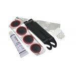 13 pcs rparation roue crevaison pneu moto vlo vtt vtc 1 colle 8 rustines + outils