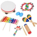 13 pcs - set instrument de percussion musique jouet en bois cadeau bébé enfant educatif préscolaire - ... 13 pcs - set instrument de percussion musique jouet en bois cadeau bébé enfant educatif préscolaire - ...