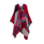 130x155cm poncho chle femme charpe cape paissie elgant chaud hiver grand taille foulard chaud ouverture ...