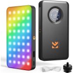 135 led rgb video light batterie 5000mah int�gr�e lumi�re photo compacte � intensit� variable pour appareils ...