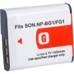 1400mah batterie pour sony np - bg1
