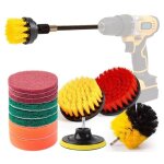 14pcs brosse de nettoyage pour perceuse électrique kit de fixation de brosse pour perceuse électrique ... 14pcs brosse de nettoyage pour perceuse électrique kit de fixation de brosse pour perceuse électrique ...