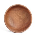 14x4cm en bois naturel bol � salade de fruits alimentaire plat de service r�cipient cuisine vaisselle ...