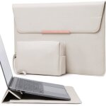 15 - 16 pouces housse ordinateur portable avec stand pour macbook pro 16 m4 / m3 / m2 / m1 pro / max ...