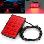 15 leds style f1 troisime feu arrire stroboscopique clignotant de frein arrire feux de voiture signal ...