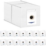 15 pi�ces sacs � poussi�re pour ecovacs deebot t30 omni / t30 pro omni pi�ces de rechange haute capacit� ...
