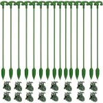 15 pices tuteur plante interieur piquets tuteur plante pour plantes avec attache plante grimpante mtal ...
