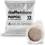 150 dosettes 44 ese de caf compostables - mlange napoli intensit 12 - il caff italiano