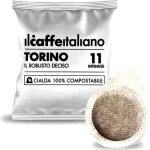 150 dosettes de caf compostables - mlange torino intensit 11 - il caff italiano