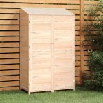 152190 vidaxl remise de jardin 102x52x174, 5 cm bois de sapin solide 152190 vidaxl remise de jardin 102x52x174, 5 cm bois de sapin solide