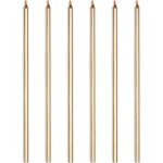 16 bougies g�antes dor� m�tallique 18 cm - or