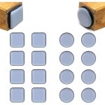16 pièces patins pour meubles auto - adhésifs patin chaise 25 x 25mm ptfe patin en teflon de rond et ... 16 pièces patins pour meubles auto - adhésifs patin chaise 25 x 25mm ptfe patin en teflon de rond et ...