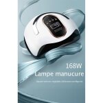 168w lampe uv sche onglesledlampe  ongles uv led schoir  ongles 4 minuteries10 / 30 / 60 / 99s sche ...