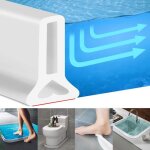 170cm barrière de douche pliable et système de rétention pour barrage deau et maintient leau à lintérieur ... 170cm barrière de douche pliable et système de rétention pour barrage deau et maintient leau à lintérieur ...
