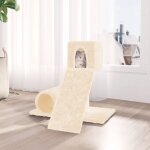 171606 vidaxl arbre  chat avec griffoir en sisal crme 59 cm