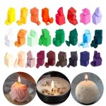 17couleurs de colorant de bougie cire de pigment de cire colorant de bougie colorant liquide cire de ...