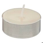 18 bougies chauffe - plats hugo h15cm blanc ivoire - atmosphera createur dinterieur