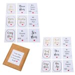 18 cartes �tapes de croissance b�b� 14x19cm blanc