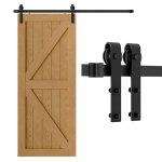 183cm quincaillerie kit de rail pour porte coulissante hardware ensemble industriel pour porte suspendue ...