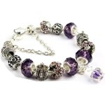 18cm bracelet charmes de bijoux argent sterling 925 / 1000 bijoux femme pandora style cadeau femme