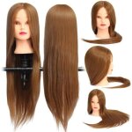 18pouce pro tte  coiffer long naturel cheveux brun coiffure mannequin