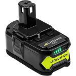 18v 60ah li - ion remplacement batterie ryobi one + rb18l40 rb18l13 rb18l50 rb18l25 p108 p107 p122 p105 ...