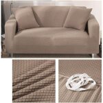 190 - 230cm housse de canape 3 places avec accoudoirs laine housse de fauteuil et canape extensible couverture ...