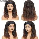 1b 30 couleur - 12 pouces - perruque de bandeau boucl�e courte dreadlock pour femmes perruque de bandeau ...