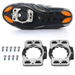 Couvre - crampons - yin - speedplay zero - aluminium - résine - noir et argent Couvre - crampons - yin - speedplay zero - aluminium - résine - noir et argent