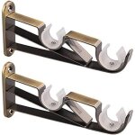 1paire support de tringle � rideau double supports de rideau?support de rideau r�glable