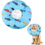 1pcs 230s collerette chat chien collier de rcupration tanche ajustable collier de protection anti ...